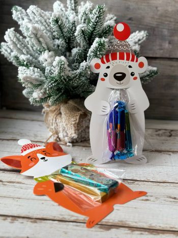 Держатель "Мишка" с пакетом для сладостей — изображение 2