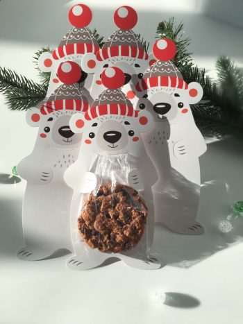 Держатель "Мишка" с пакетом для сладостей — изображение 5