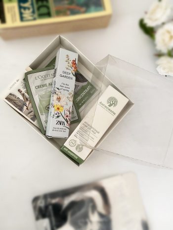 Универсальная коробка с прозрачной крышкой 16х13х4 см., белая — изображение 2