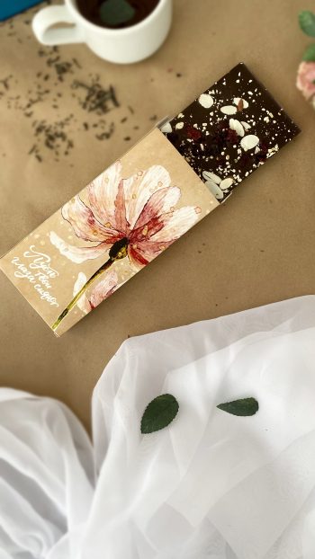 Упаковка под плитку шоколада 17 см. "Пусть твои глаза сияют" — изображение 2