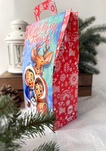 Коробка подарочная Северное сияние, 150х86х270 (+38) мм — изображение 2