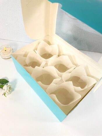 Капсула-тюльпан для выпечки бумажная 8,0*5,0 см. (25), белая — изображение 2