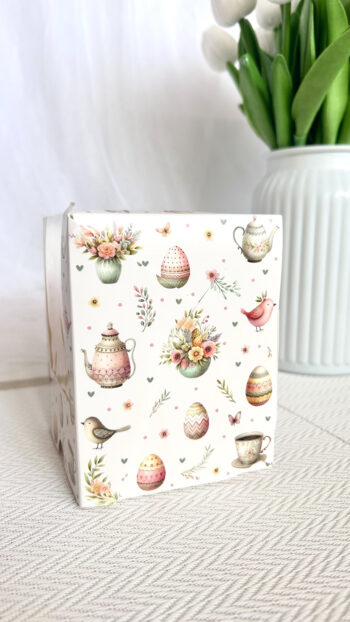 Упаковка под 1 капкейк/кулич "Пасхальное чаепитие" — изображение 2