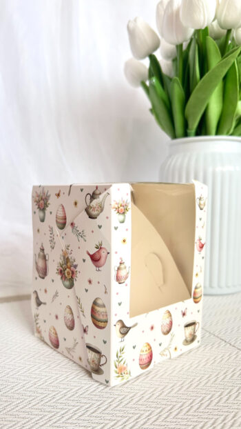 Упаковка под 1 капкейк/кулич "Пасхальное чаепитие" — изображение 6