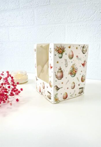 Упаковка под 1 капкейк/кулич "Пасхальное чаепитие" — изображение 5