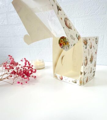 Упаковка под 1 капкейк/кулич "Пасхальное чаепитие" — изображение 3