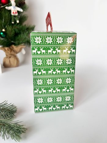 Коробка новогодняя подарочная Весёлые капибары, 145х80х150 (+40) мм — изображение 4