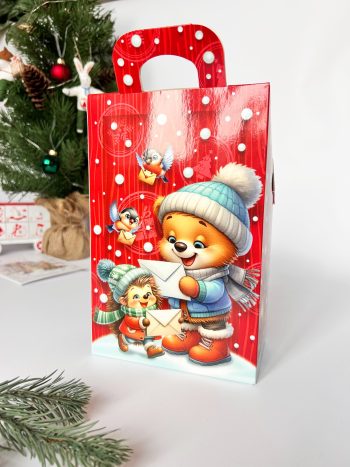 Коробка новогодняя подарочная Письмо желаний, 146х86х225 (+40) мм — изображение 6