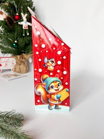 Коробка новогодняя подарочная Письмо желаний, 146х86х225 (+40) мм — изображение 7